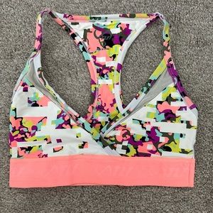 TLF XS sports bra with mesh detail